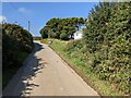 Countess Bridge Lane near Bosworgy