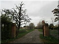 Entrance to Church Farm, North Piddle