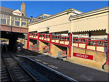SE0641 : Keighley railway station by Paul Harrop