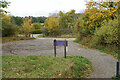 Car park in Poulter Country Park