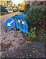 Roadworks, Church Road, Llandegveth