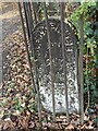 Old Boundary Marker between Moorlands Road and Tennyson Drive, Malvern