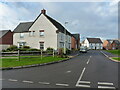 Houses at the entrance to Alder Road