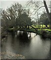 River Itchen above Stoneythorpe Weir