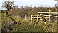 NY3748 : Stile for footpath from SW side of rural road opposite Brackenbrae by Roger Templeman