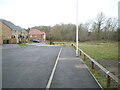 New houses at the end of Cherrington Way