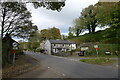 The B6049 entering Town End, Tideswell