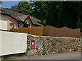 Wall postbox, Aller Hill, Dawlish