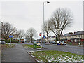 Three Tuns Lane near Elston Hall in Wolverhampton