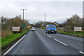 A509 London Road enters Little Irchester