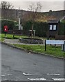 ST4391 : Public area in Llanvaches by Jaggery