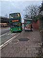 ST3089 : Newport Bus number 433, Malpas Road, Crindau, Newport by Jaggery