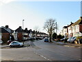 Acheson Road at Delrene Road junction, Yardley Wood