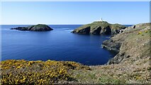 SM8941 : Strumble Head Lighthouse by Sandy Gerrard