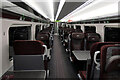Interior of an Azuma first class carriage