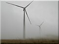 NN9806 : Turbines, Green Knowes Wind Farm by Richard Webb