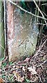 Gatepost with carved arrow head on NE side of A6 SE of Springfield Farm