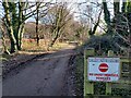 Road to Jilley Royd House, Fixby