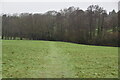 Footpath across field