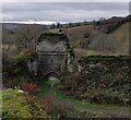 SO4069 : The ruined gatehouse at Wigmore Castle by Mat Fascione
