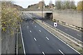 A20 passing beneath the junction at Frognal Corner