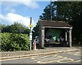 Decorated bus shelter, Congresbury