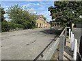 SP3064 : Car park of the closed Waterside Inn, south Leamington by Robin Stott