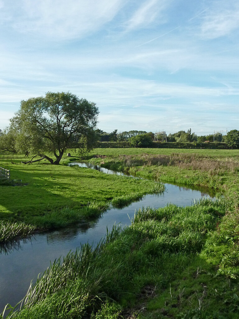 River Penk near Queensville. Stafford © Roger Kidd :: Geograph Britain ...