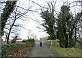 Looking across the old bridge at Ebchester