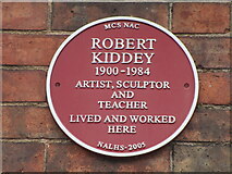 SK7953 : Plaque to Robert Kiddey by El Loco