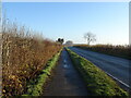 B1246 from Barmby Moor towards Pocklington