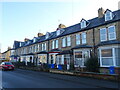 Terraced housing on Barmby Road (B1246), Pocklington