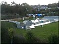 Wadebridge skatepark in the rain