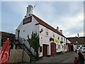 The Loyal Trooper pub, car park and surrounding building