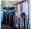 Side entrance to Three Wents, Cackle Street, Brede