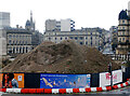 SE1633 : Redevelopment in Bradford city centre seen from Cathedral Steps by habiloid