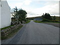 Road (A836) at The Crask Inn