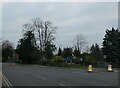 Looking east-southeast in Heathside Road