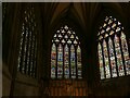 ST5545 : St Andrew's Cathedral, Wells - Lady Chapel windows by Stephen Craven