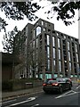 Office block seen from the junction of White Rose Lane and Heathside Crescent