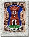 ST7597 : New Inn (2) - WCA brewery plaque, 82-84 Woodmancote Road, Dursley, Glos by P L Chadwick