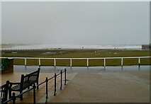 NO5017 : Looking towards West Sands beach from the Old Course by Lauren