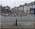 Demolition site on an Old Cwmbran corner