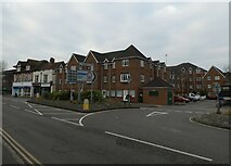 TQ0058 : Road junction in Guildford Road by Basher Eyre