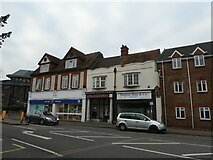 TQ0058 : Business premises in Guildford Road by Basher Eyre