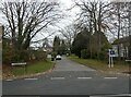 Looking from White Rose Lane into Wendela Close