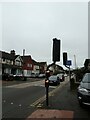 Pelican crossing in Monument Road