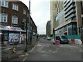 Road works at the bottom of the High Street