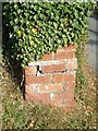 Battered post box on Barn Lane