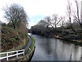 The Calder and Hebble Navigation seen from Ganny Bridge, Brighouse